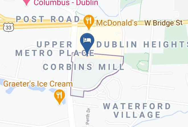 Franklin - Residence Inn By Marriott Columbus Dublin Maps