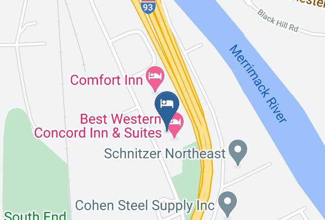 Merrimack - Residence Inn By Marriott Concord Maps