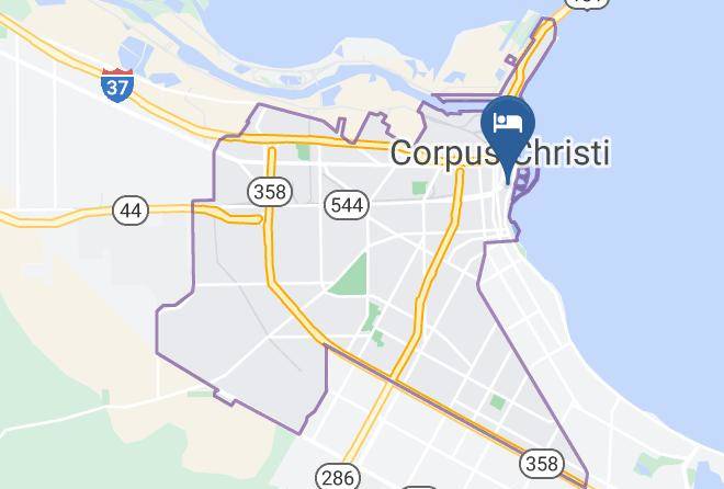Nueces - Residence Inn By Marriott Corpus Christi Downtown Maps