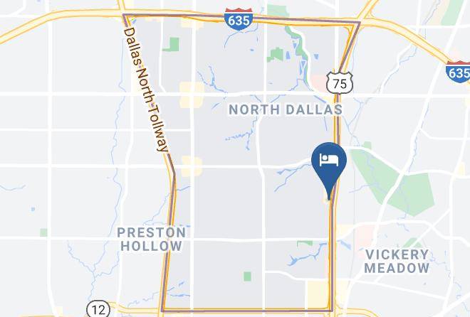 Dallas - Residence Inn By Marriott Dallas Central Expressway Maps