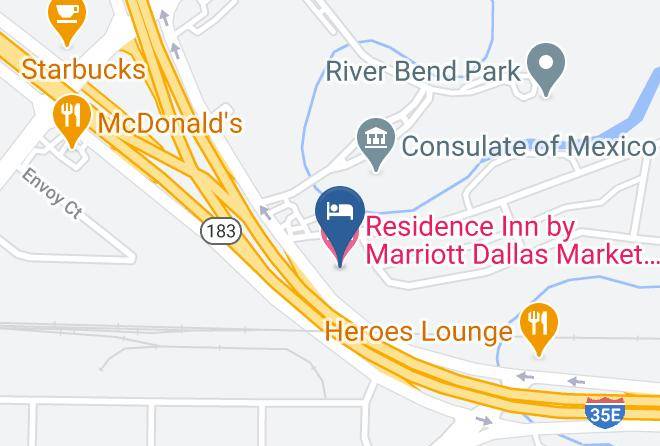 Dallas - Residence Inn By Marriott Dallas Market Center Maps