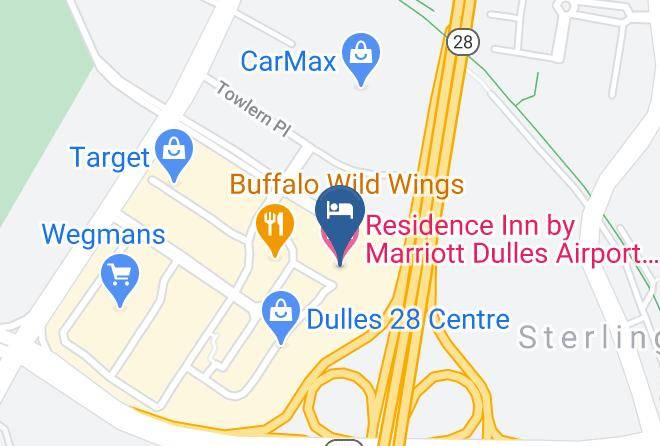 Loudoun - Residence Inn By Marriott Dulles Airport At Dulles 28 Centre Maps