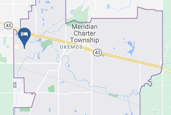 Ingham County - Residence Inn By Marriott East Lansing Maps