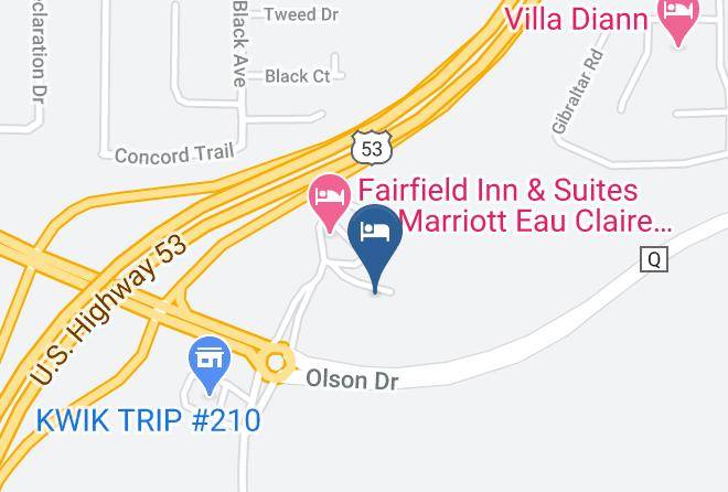 Eau Claire - Residence Inn By Marriott Eau Claire Maps