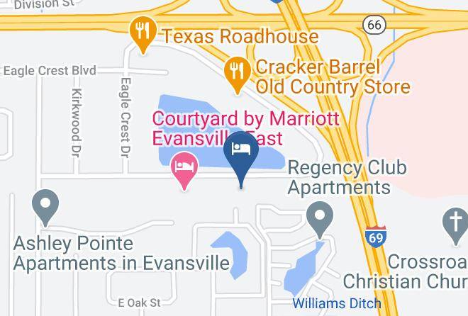 Vanderburgh - Residence Inn By Marriott Evansville East Maps