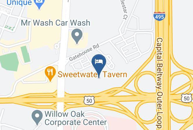 Residence Inn By Marriott Fairfax Merrifield Map