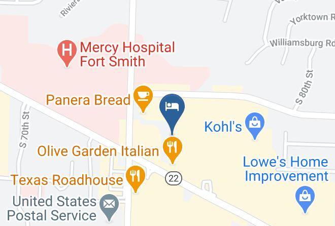 Sebastian - Residence Inn By Marriott Fort Smith Maps