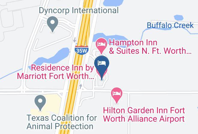 Residence Inn By Marriott Fort Worth Alliance Airport Map