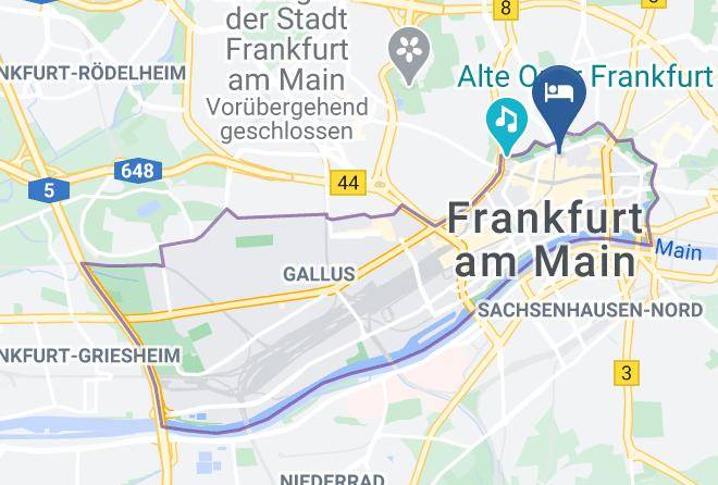 Frankfurt Am Main - Residence Inn By Marriott Frankfurt City Center Maps
