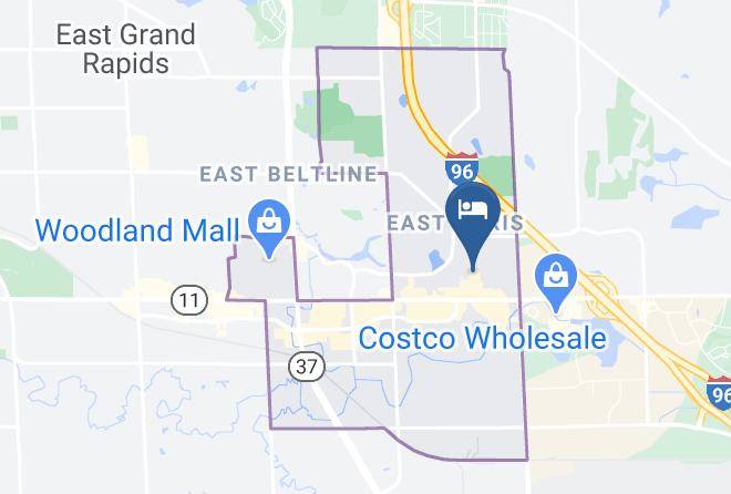 Kent County - Residence Inn By Marriott Grand Rapids Airport Maps