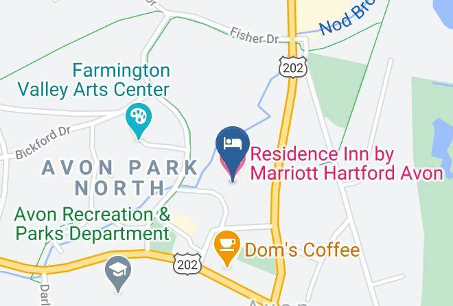 Hartford - Residence Inn By Marriott Hartford Avon Maps