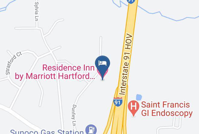 Hartford - Residence Inn By Marriott Hartford Windsor Maps