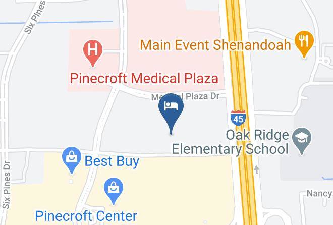 Montgomery - Residence Inn By Marriott Houston The Woodlands Lake Front Circle Maps