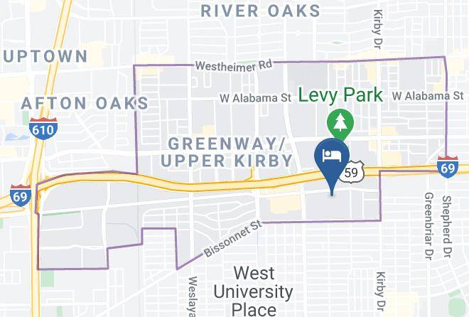 Residence Inn By Marriott Houston West University Map