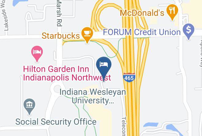 Marion - Residence Inn By Marriott Indianapolis Northwest Maps