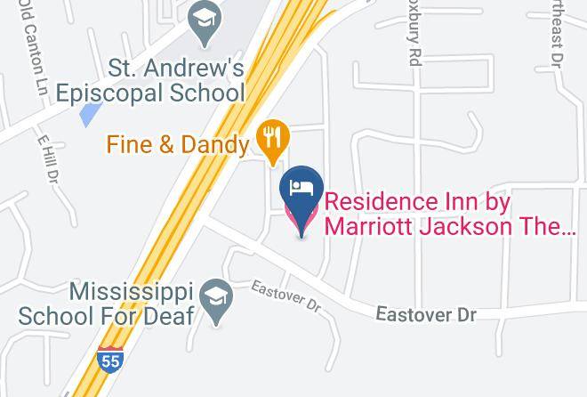 Hinds - Residence Inn By Marriott Jackson The District At Eastover Maps