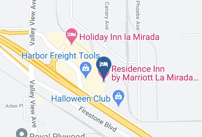 Los Angeles - Residence Inn By Marriott La Mirada Buena Park Maps
