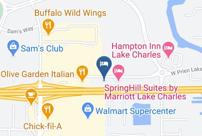Calcasieu Par - Residence Inn Lake Charles Maps