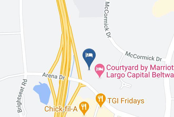 Prince George S - Residence Inn By Marriott Largo Capital Beltway Maps