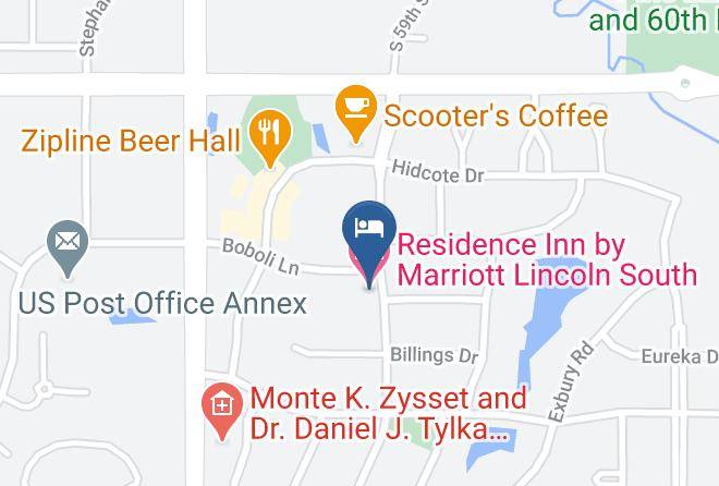 Lancaster - Residence Inn By Marriott Lincoln South Maps