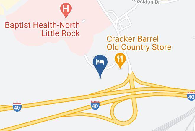 Pulaski - Residence Inn By Marriott Little Rock North Maps