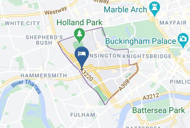 Residence Inn By Marriott London Kensington Map