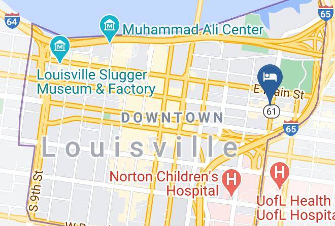 Jefferson - Residence Inn By Marriott Louisville Downtown Maps