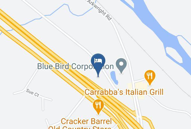 Residence Inn By Marriott Macon Map