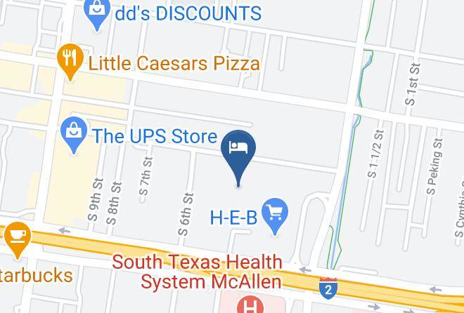 Residence Inn By Marriott Mcallen Map