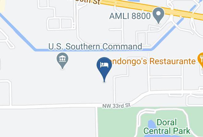 Residence Inn By Marriott Miami Airport West Doral Map