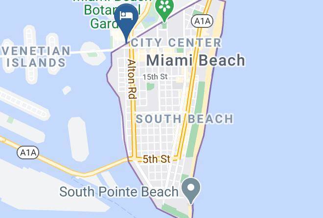 Miami Dade - Residence Inn By Marriott Miami Beach South Beach Maps