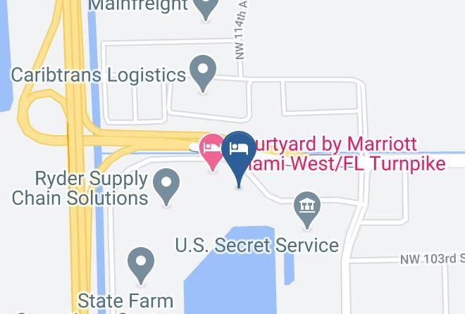 Miami Dade - Residence Inn Miami West Fl Turnpike Maps