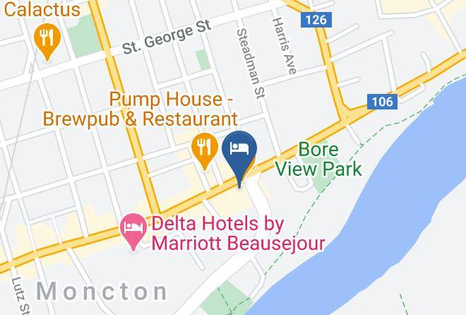 Westmorland - Residence Inn By Marriott Moncton Maps