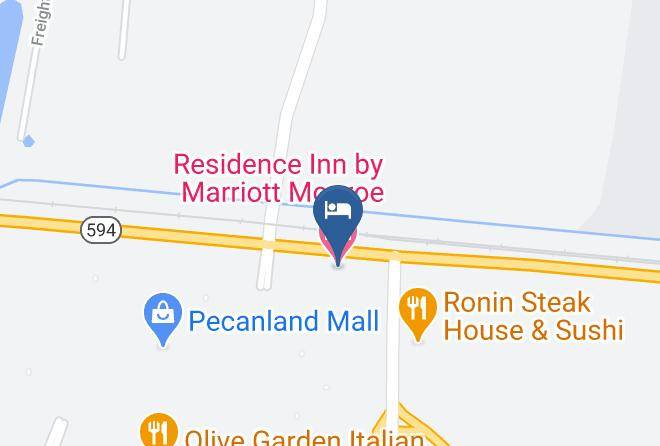 Residence Inn By Marriott Monroe Map