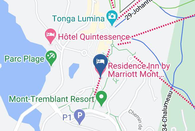 Les Laurentides Regional County Municipality - Residence Inn By Marriott Mont Tremblant Manoir Labelle Maps