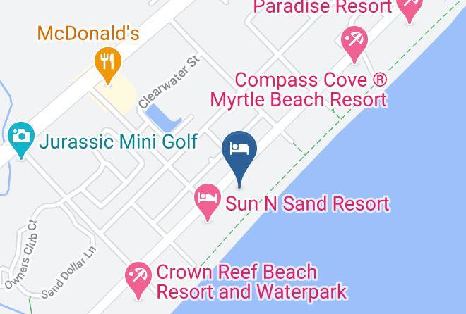 Horry - Residence Inn By Marriott Myrtle Beach Oceanfront Maps