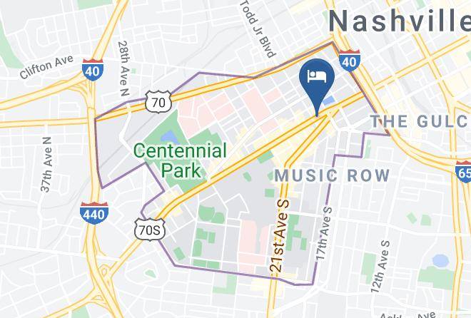 Davidson - Aloft Nashville West End Maps