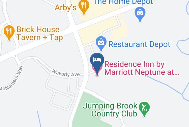 Monmouth - Residence Inn By Marriott Neptune At Gateway Centre Maps
