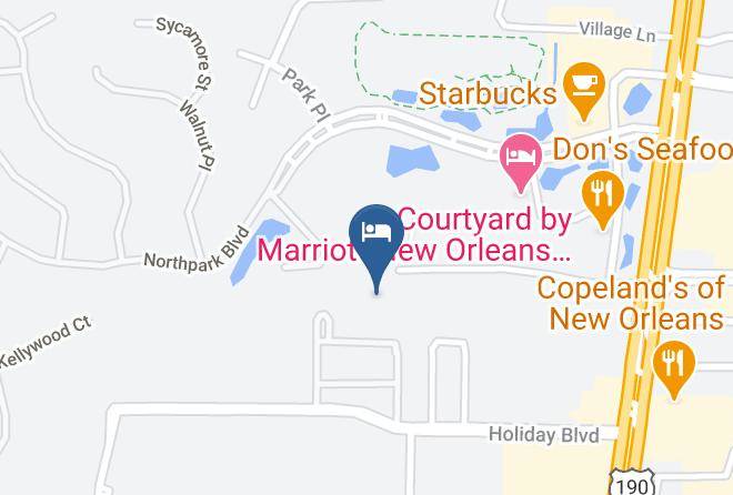 St Tammany Par - Residence Inn By Marriott New Orleans Covington North Shore Maps