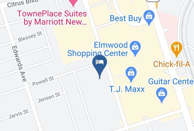 Residence Inn By Marriott New Orleans Elmwood Map