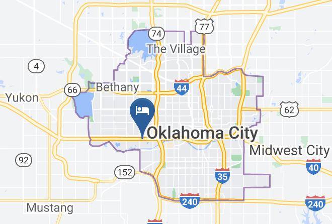 Oklahoma - Courtyard By Marriott Oklahoma City Airport Maps