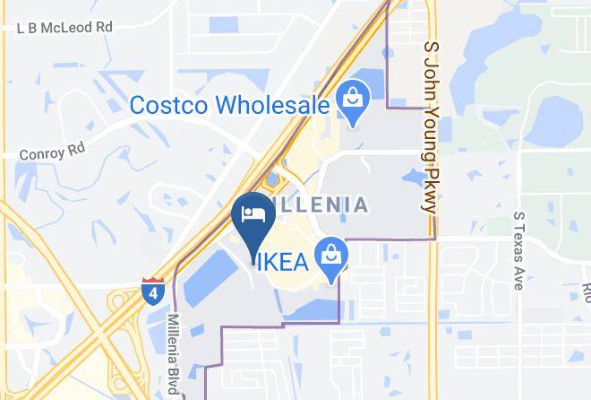 Orange - Residence Inn By Marriott Orlando At Millenia Maps