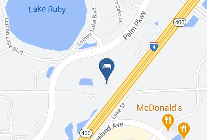Orange - Residence Inn By Marriott Orlando Lake Buena Vista Maps