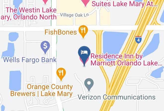 Seminole - Residence Inn By Marriott Orlando Lake Mary Maps
