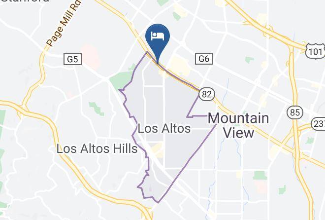 Santa Clara - Residence Inn By Marriott Palo Alto Los Altos Maps