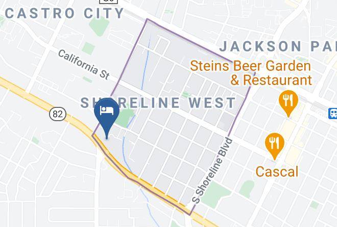 Residence Inn By Marriott Palo Alto Mountain View Map