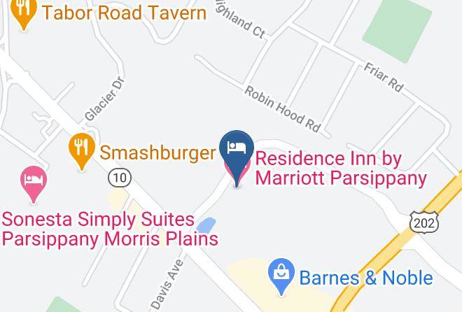 Morris - Residence Inn By Marriott Parsippany Maps