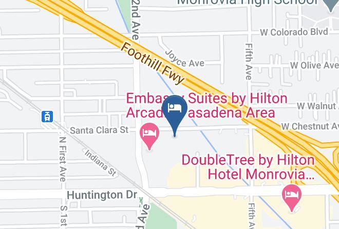 Los Angeles - Residence Inn By Marriott Pasadena Arcadia Maps