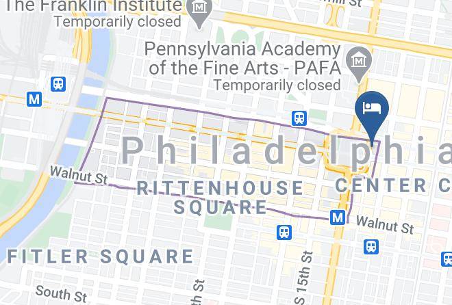 Philadelphia - Residence Inn By Marriott Philadelphia Center City Maps