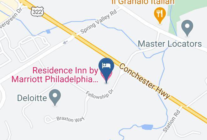 Delaware - Residence Inn By Marriott Philadelphia Glen Mills Concordville Maps